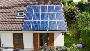Nettoyage de panneaux solaires à Rouen