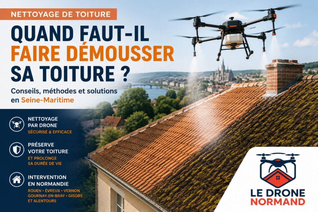 Quand faut-il faire démousser sa toiture ?