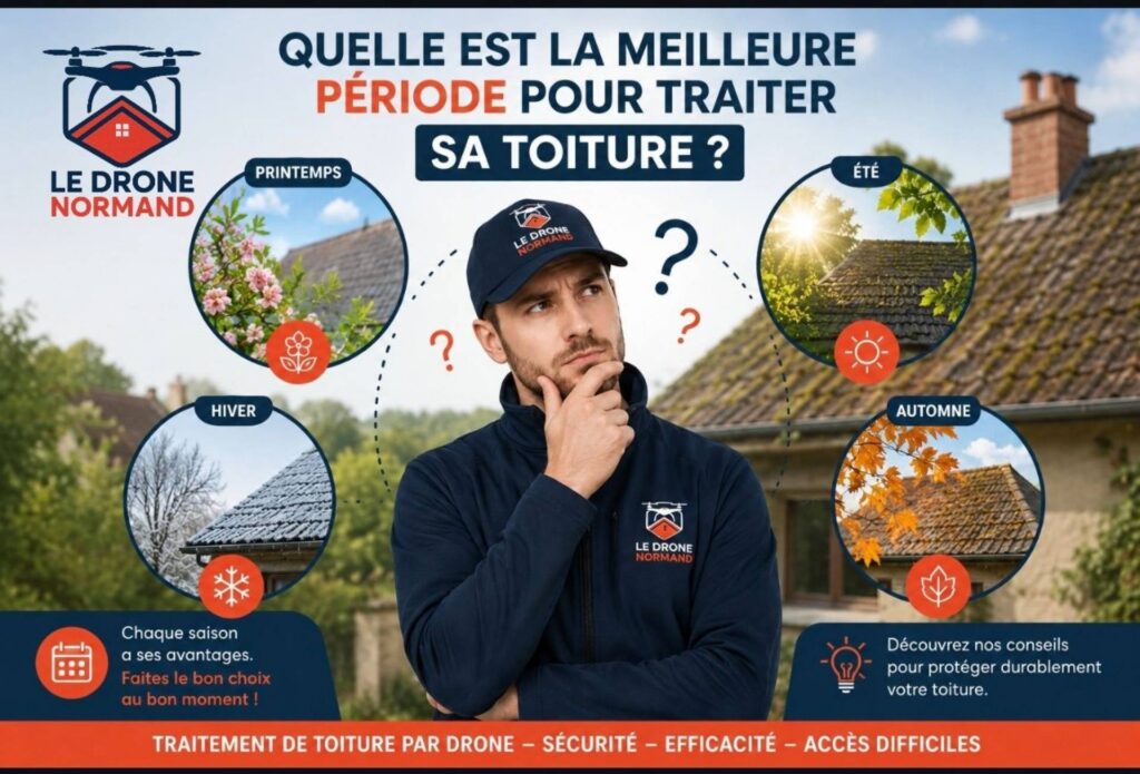 Quelle est la meilleure période pour traiter sa toiture à Gournay-en-Bray